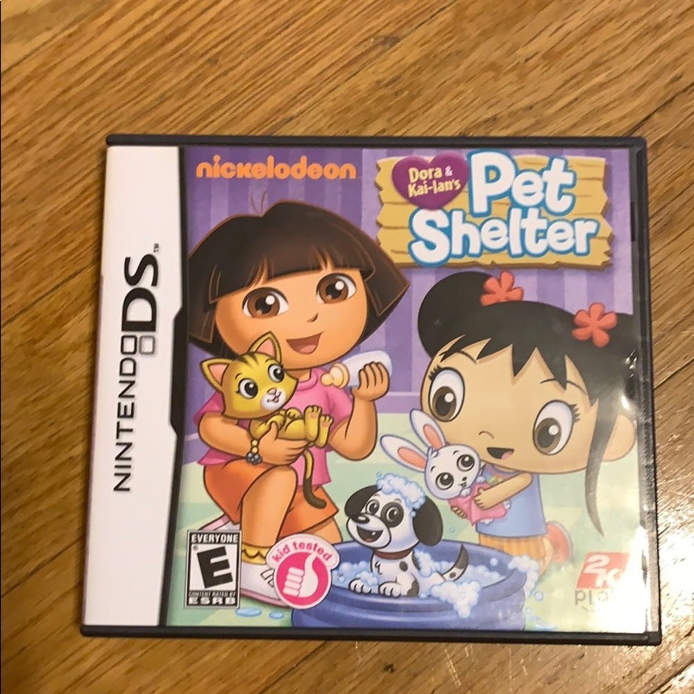 Dora’s pet shelter Nickelodeon\ Nintendo DS